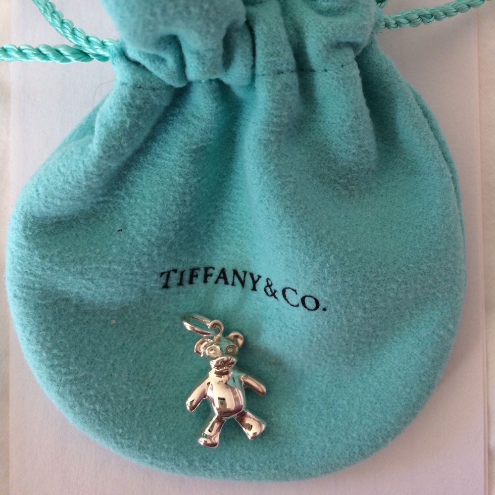 Tiffany Sterling Silver Teddy Bear Charm